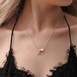 GOLD DAINTY HEART INITIAL NECKLACE™